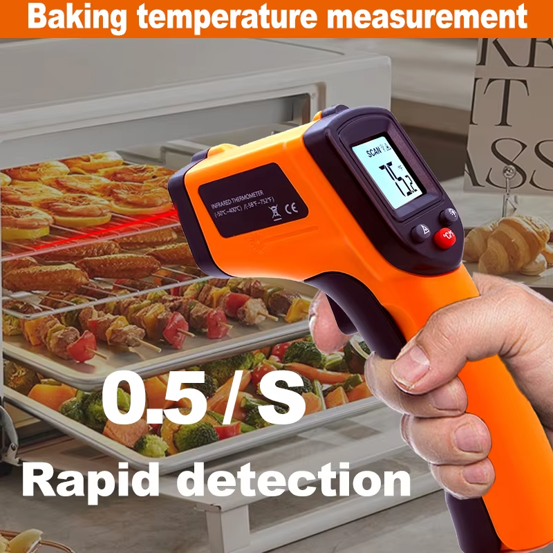 Soap Making Thermometer - Infrared Thermometer Industrial High-Precision Temperature Gun