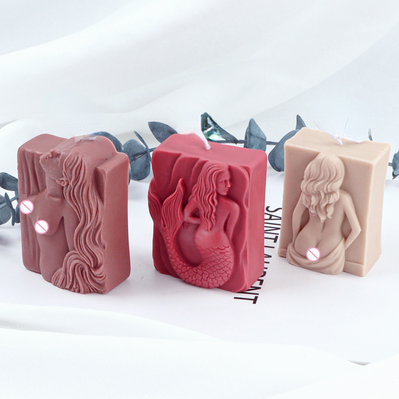 Soap Making Gifts - Mermaid Handmade Soap Silicone Mold DIY