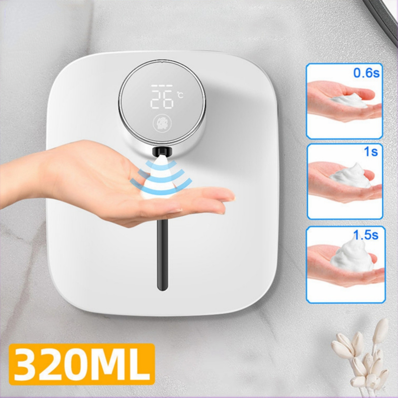Soap Making Thermometer - Hot Soap Dispenser Automatic Wall-mounted Rechargeable