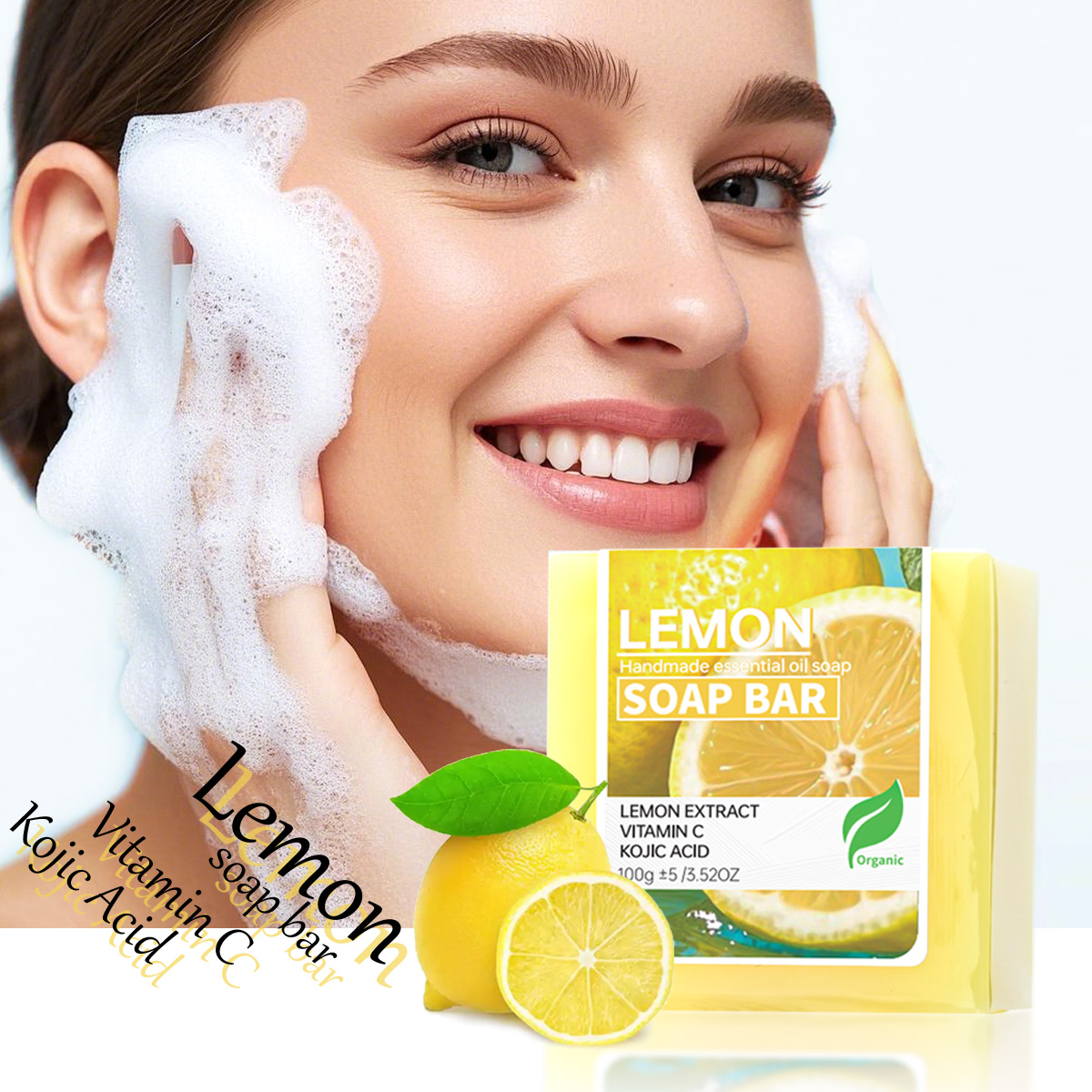 Soap Making Fragrance Oil - Lemon essential oil soap, vitamin C
