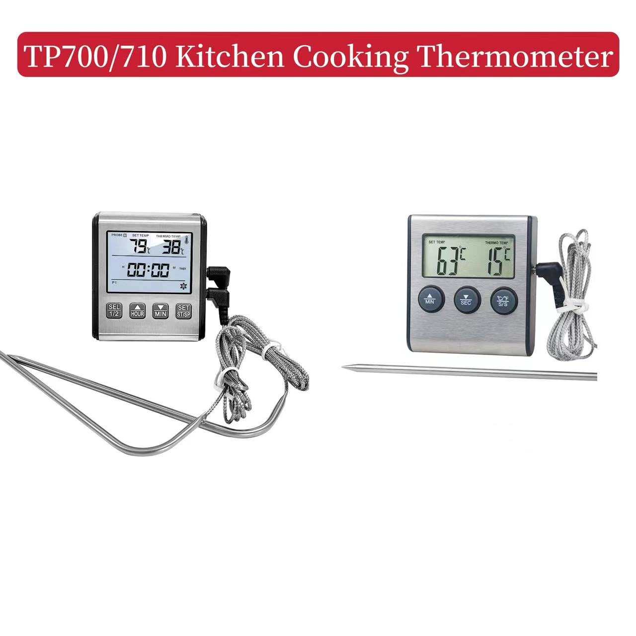 Soap Making Thermometer - TP700/TP710 Digital LCD Kitchen Cooking Thermometer