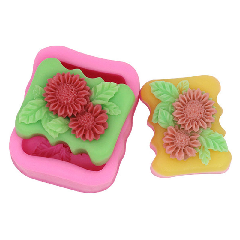 3D Square Flower Silicone Soap – Soap Making Homemade Bewertung und Preis