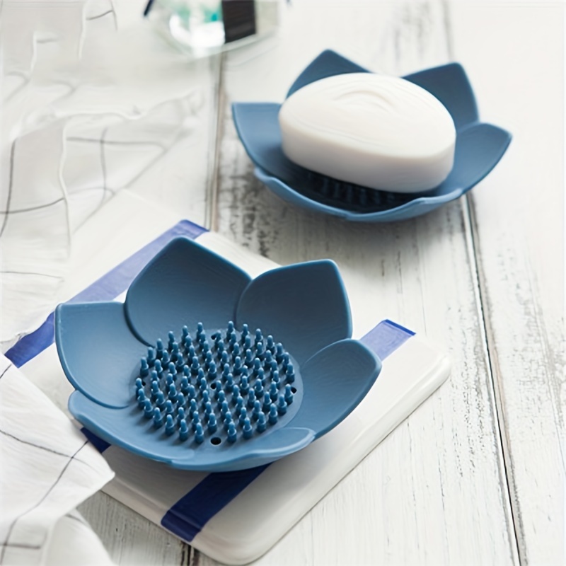 Soap Box Lotus Shape Non-slip  – Soap Making Box Bewertung und Preis