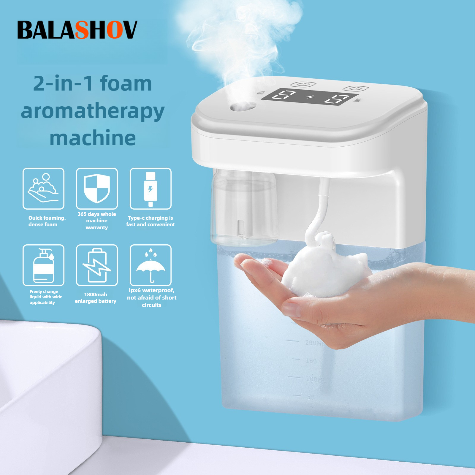 Automatic Soap Dispenser Foam  – Soap Making Machine Bewertung und Preis
