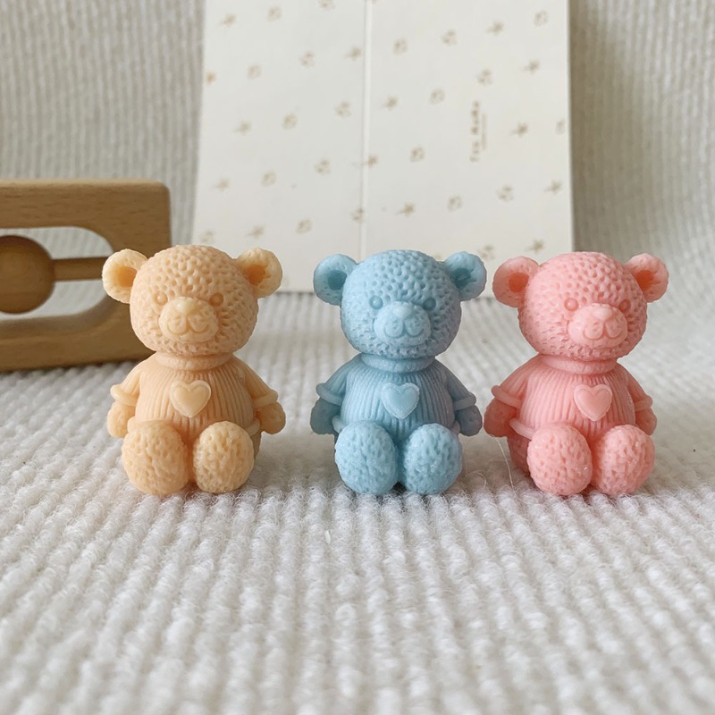 Mini Love Bear Candle Silicone – Soap Making Things Bewertung und Preis