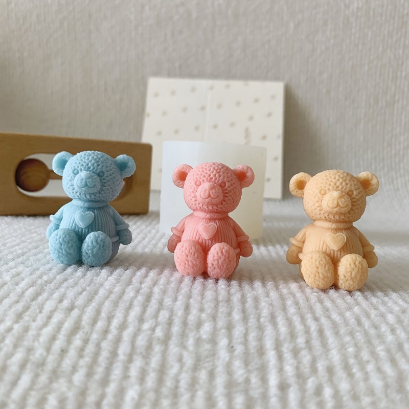 Mini Love Bear Candle Silicone – Soap Making Things Bewertung und Preis