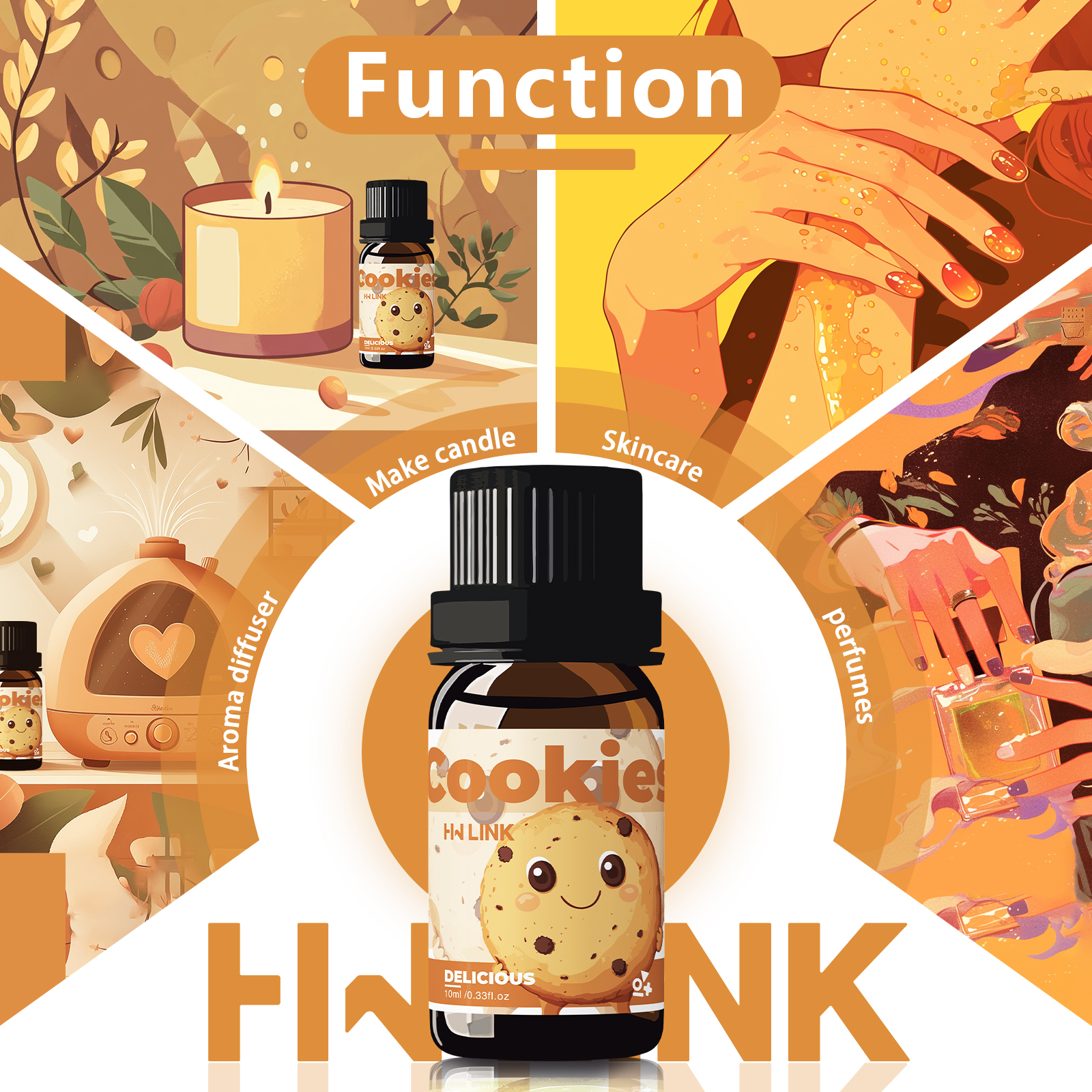 10ml Cookies Essential Oils Pe – Soap Making Fragrance Oil Bewertung und Preis
