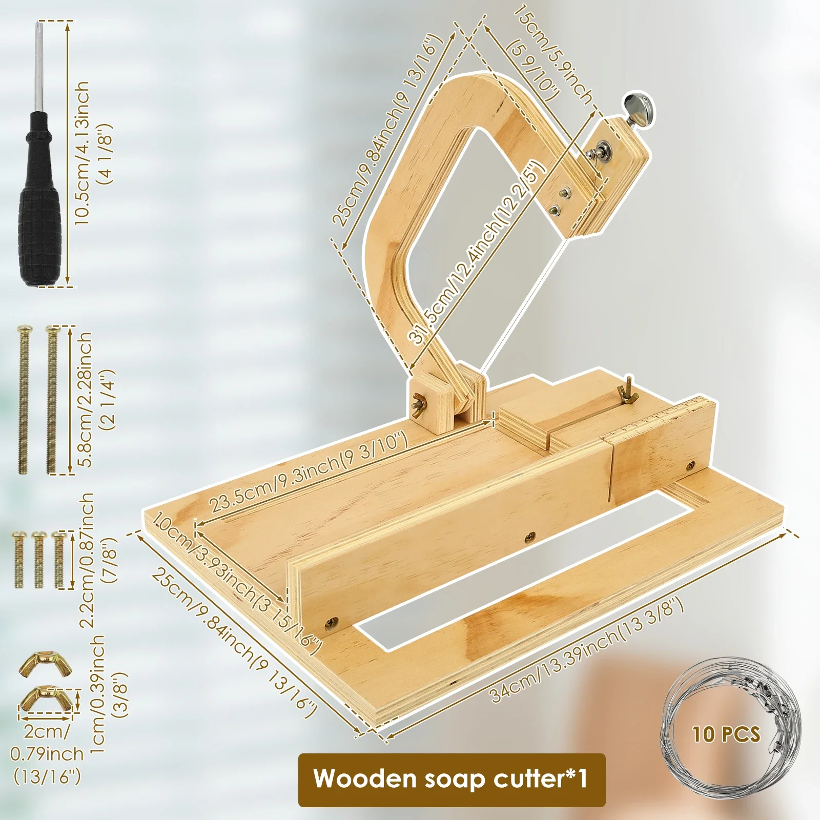Wooden Soap Cutter Professiona – Soap Cutter Wire Bewertung und Preis