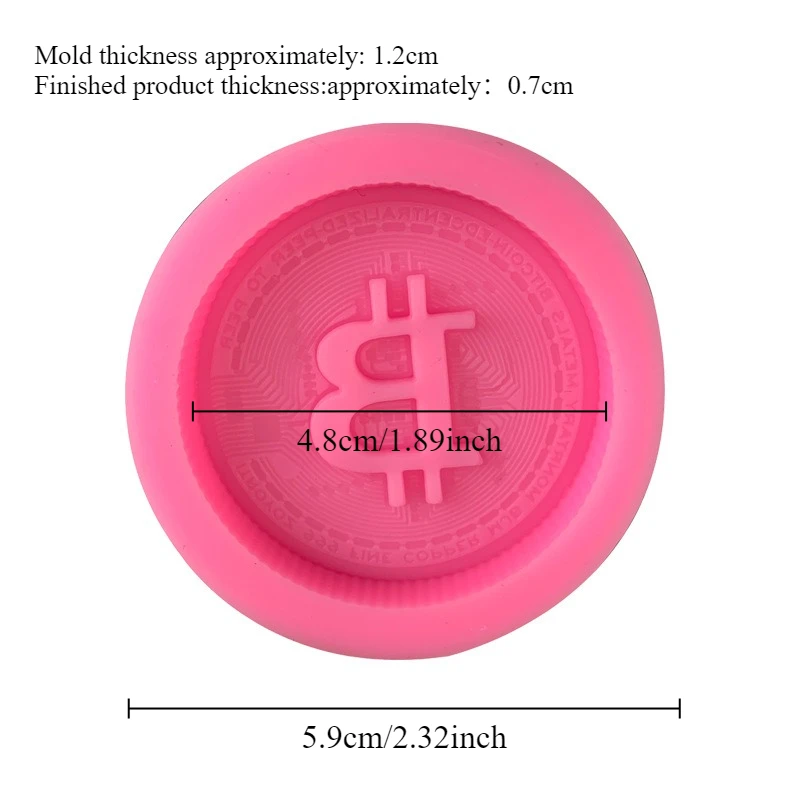 1/3pcs Currency Logo Soap Sili – Soap Making Equipment Bewertung und Preis