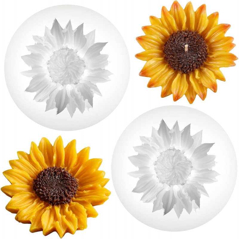 2 Set of sunflower silicone mo – Soap Making Homemade Bewertung und Preis