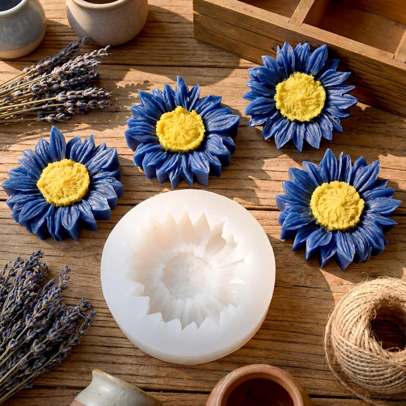 2 Set of sunflower silicone mo – Soap Making Homemade Bewertung und Preis