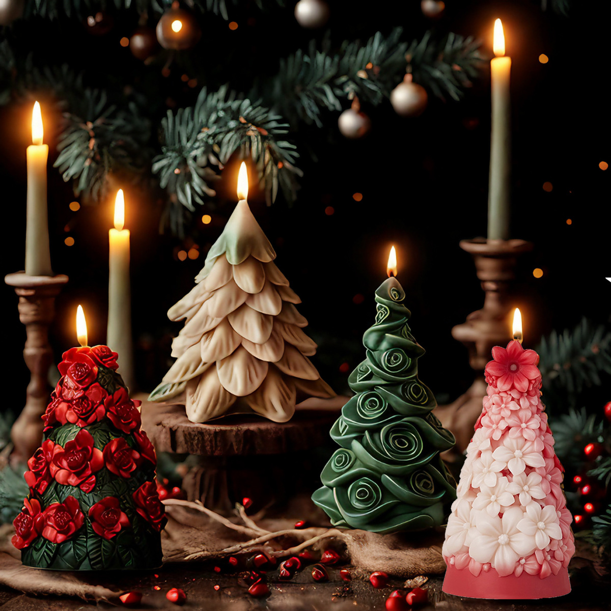 3D Christmas Tree Silicone Can – Soap Making Scents Bewertung und Preis