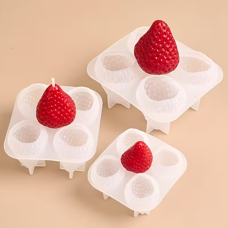 Strawberry Silicone Candle Mol – Soap Making Gifts Bewertung und Preis