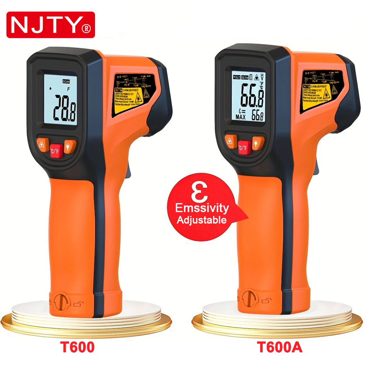 NJTY T600T600A Laser Temperatu – Soap Making Thermometer Bewertung und Preis
