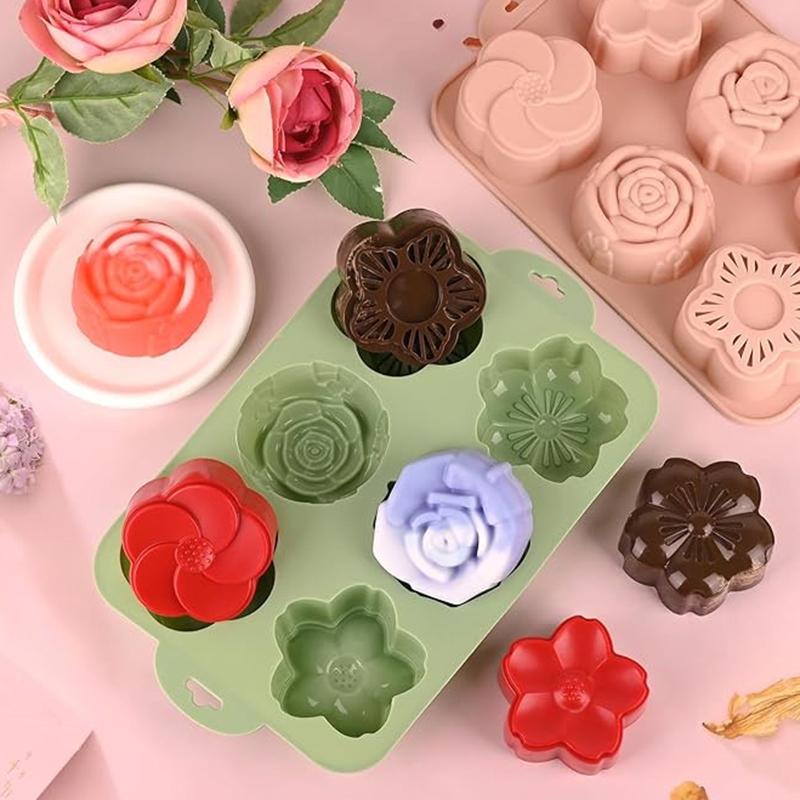 SU Flower Silicone Mold, 6 Cav – Soap Making Homemade Bewertung und Preis