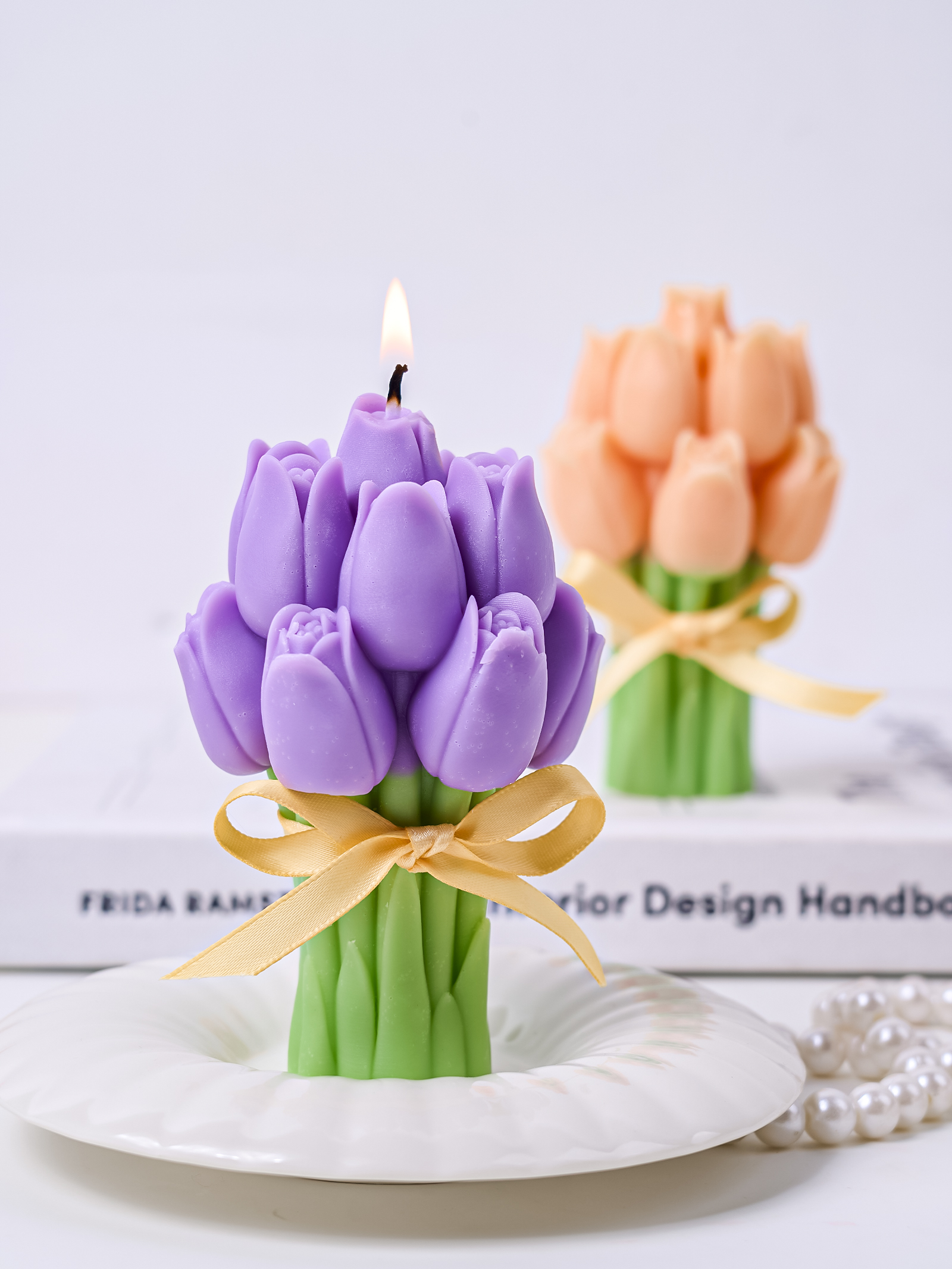 3D Tulip Bouquet Aroma Candle  – Soap Making Scents Bewertung und Preis