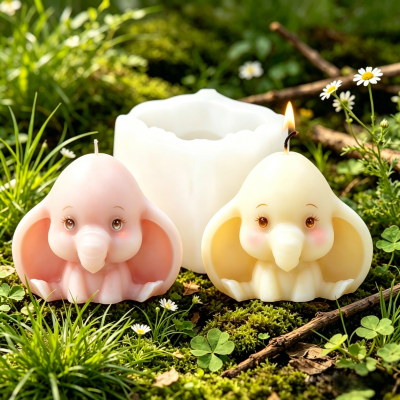 3D Kawaii Elephant Silicone Mo – Soap Making Scents Bewertung und Preis