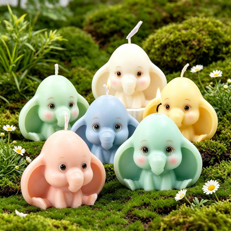 3D Kawaii Elephant Silicone Mo – Soap Making Scents Bewertung und Preis
