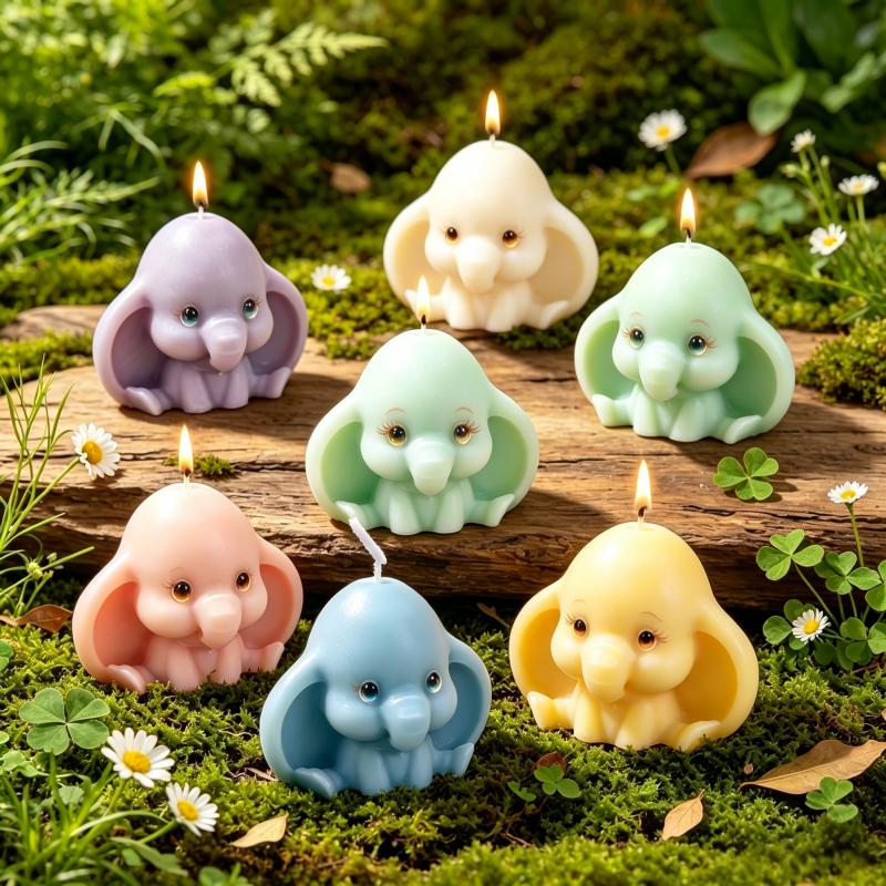 3D Kawaii Elephant Silicone Mo – Soap Making Scents Bewertung und Preis
