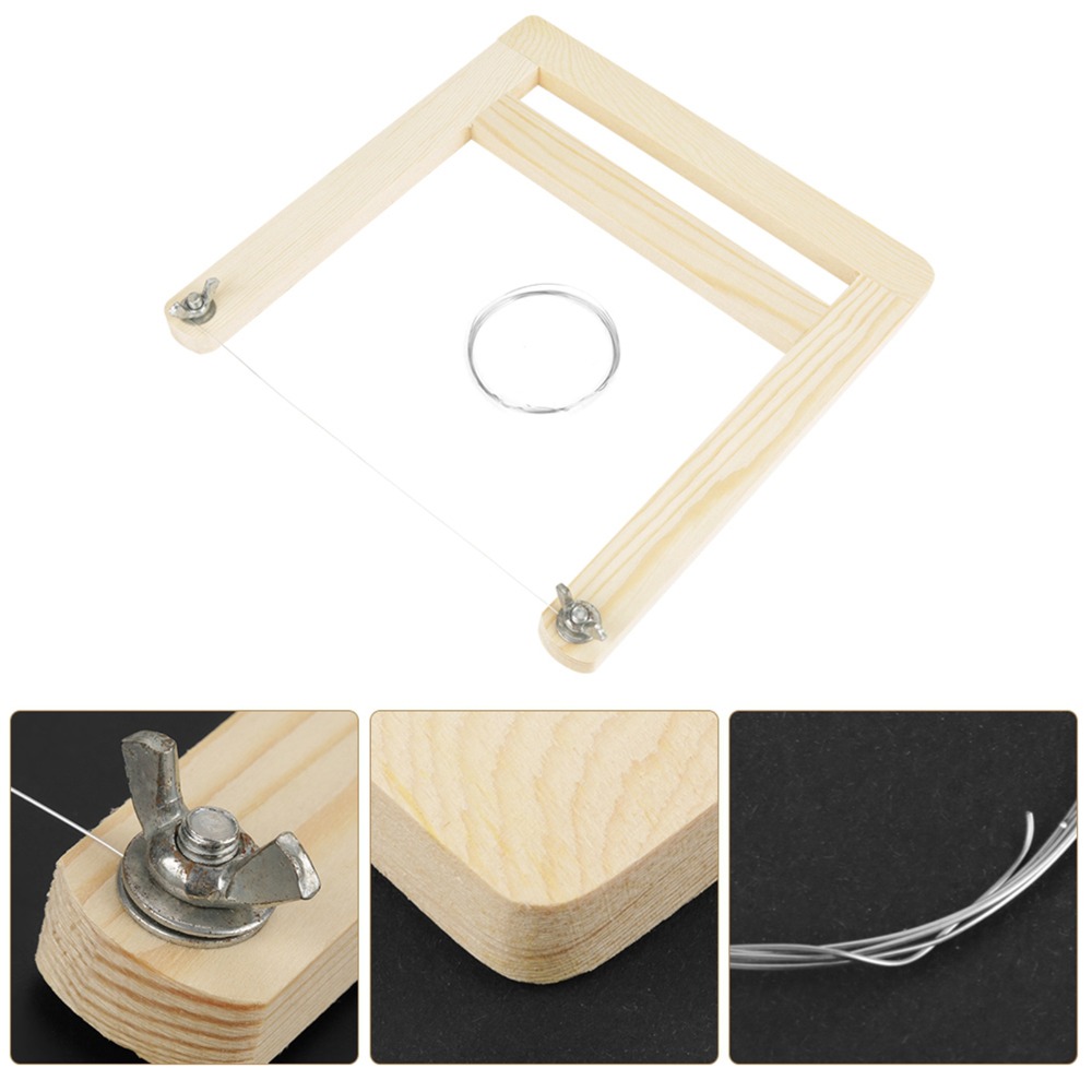 Soap Making Aids Wooden Handle – Soap Cutter Wire Bewertung und Preis