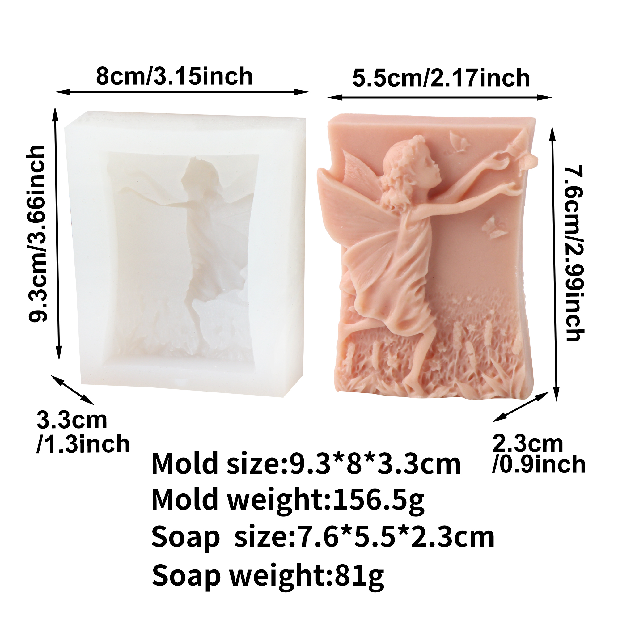 Flower Fairy Silicone Soap Mol – Soap Making Gifts Bewertung und Preis