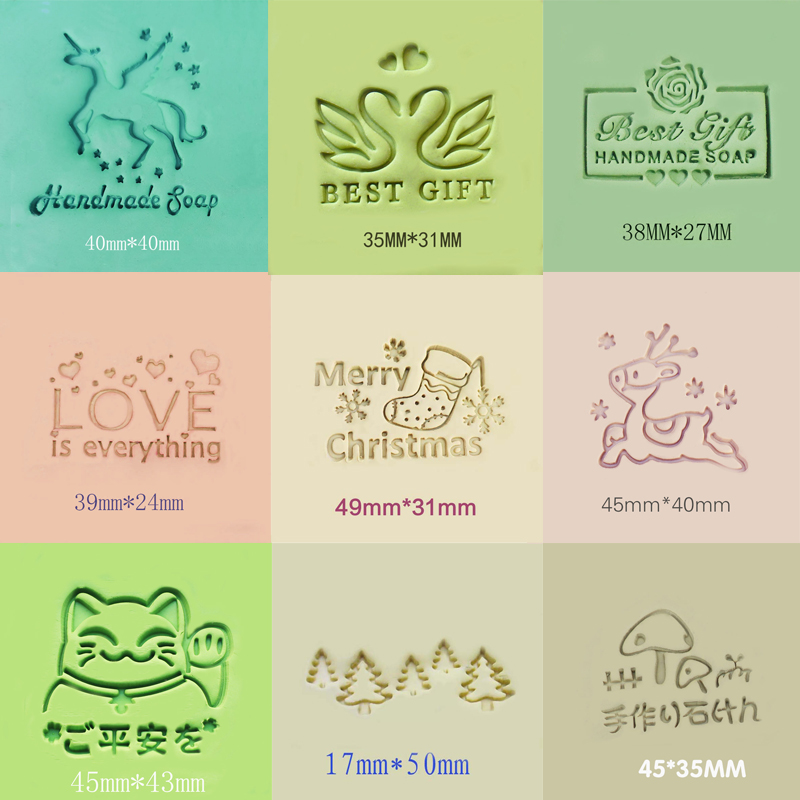 Christmas Series Soap Stamp Re – Soap Making Gifts Bewertung und Preis