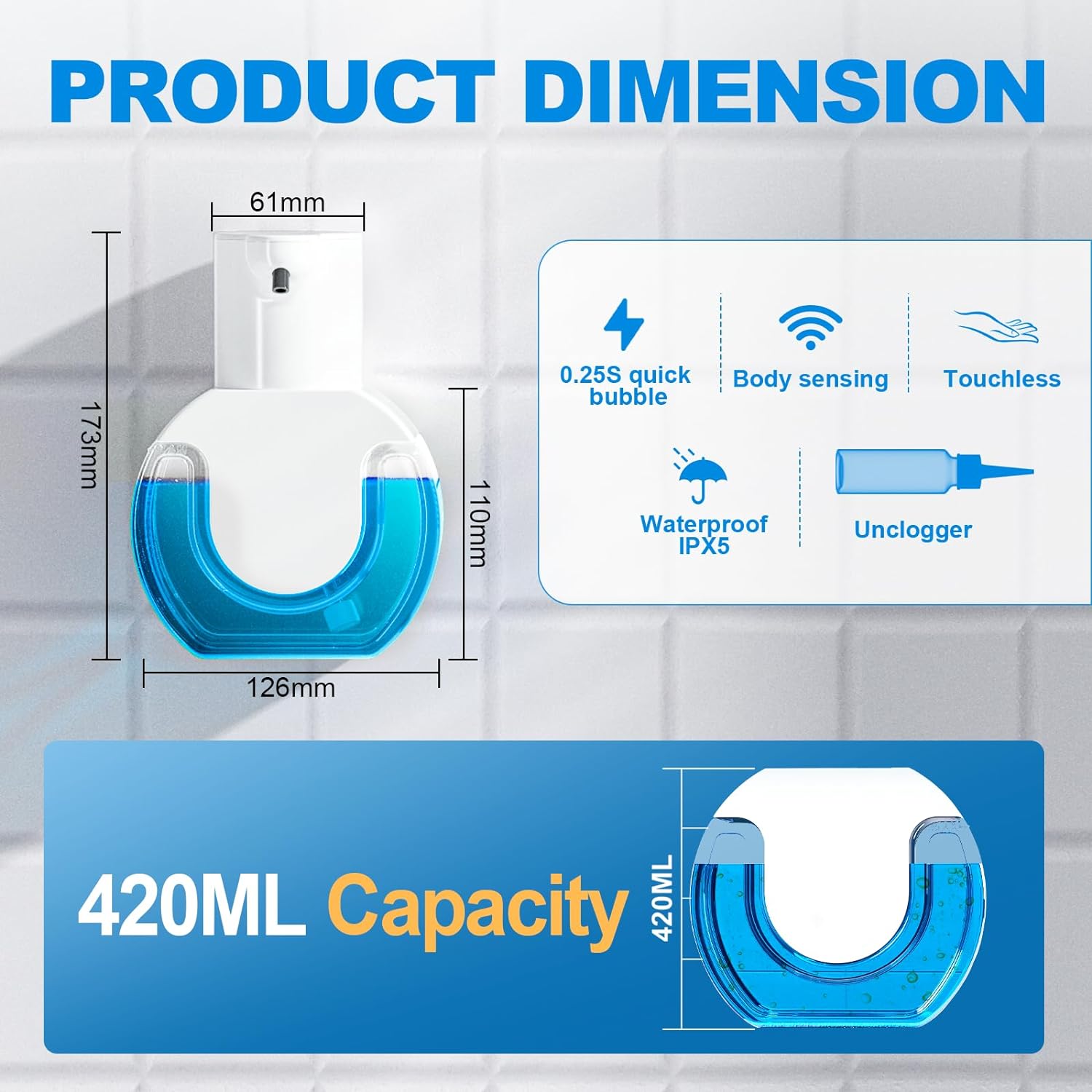 420ML Large Capacity Touchless – Soap Making Machine Bewertung und Preis