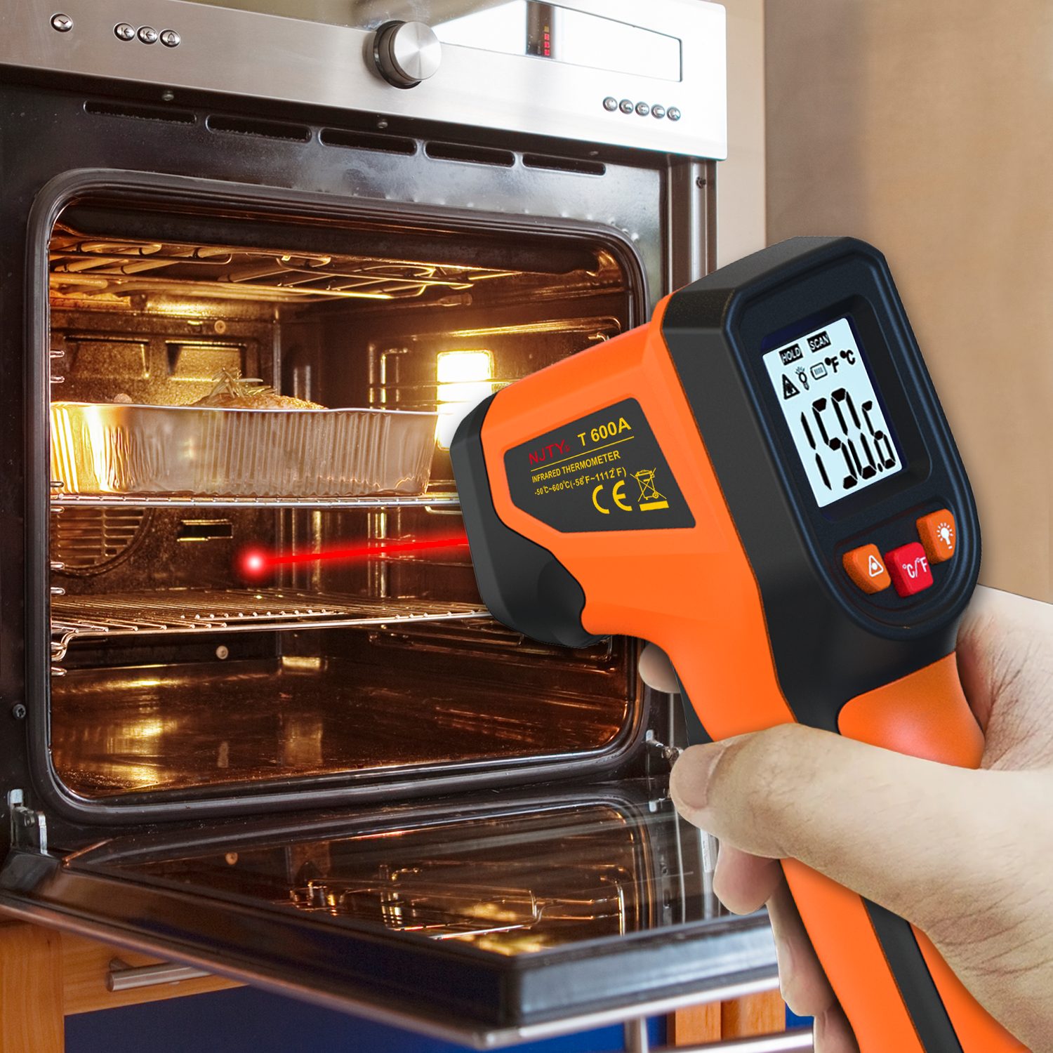 NJTY T600 T600A Digital Infrar – Soap Making Thermometer Bewertung und Preis