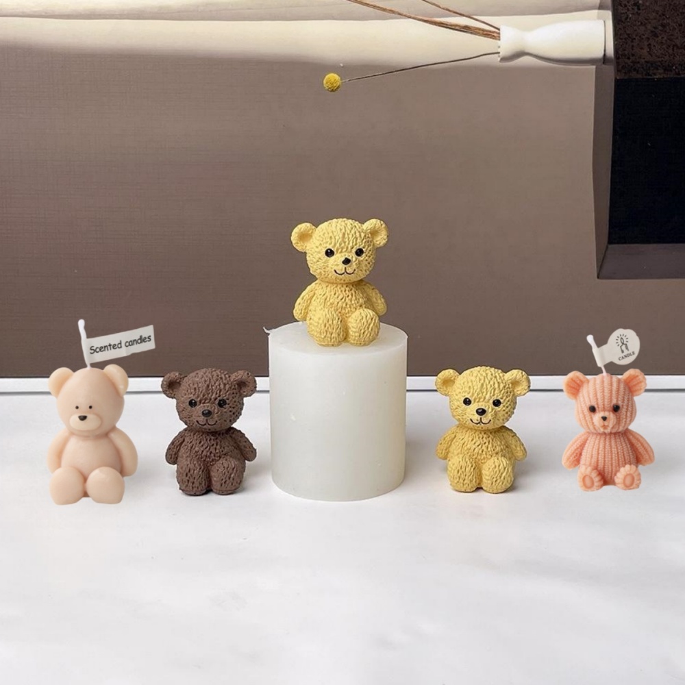3D Cute Bear Candle Making Mou – Soap Making Scents Bewertung und Preis