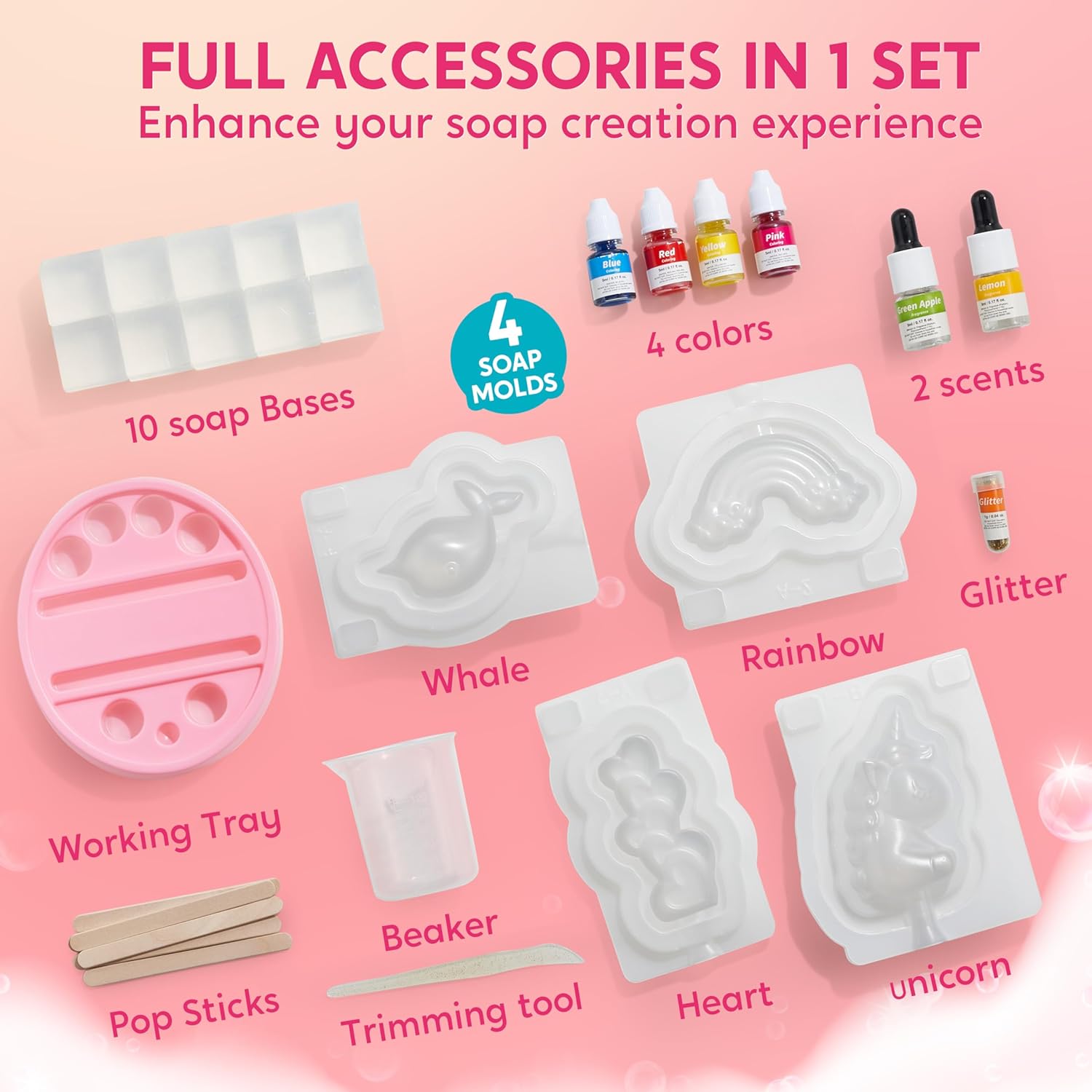 JOYFY Unicorn Soap Making Kit  – Soap Making Gifts Bewertung und Preis