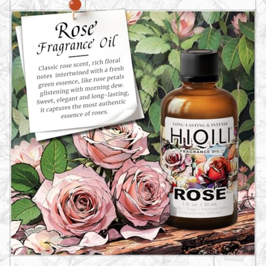 HIQILI Rose Fragrance Oil for  – Soap Making Fragrance Oil Bewertung und Preis
