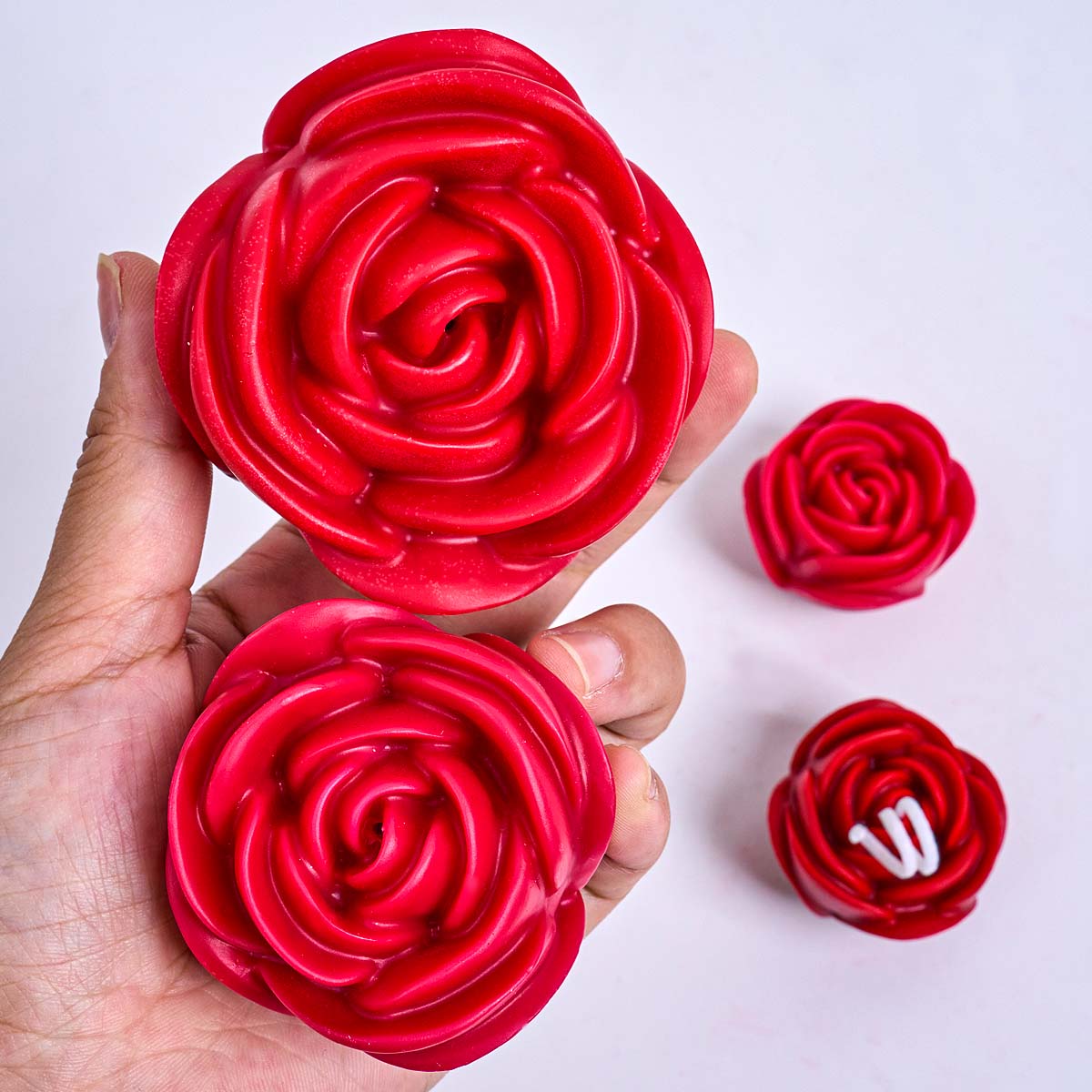 3D Flower Shape Silicone Candl – Soap Making Scents Bewertung und Preis