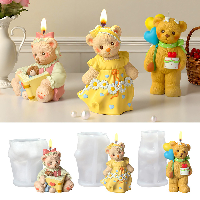 3D Cute Bear Resin Mold For Ca – Soap Making Gifts Bewertung und Preis