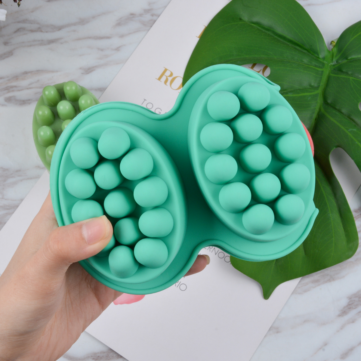 4 Hole Oval Massage Soap Silic – Soap Making Things Bewertung und Preis