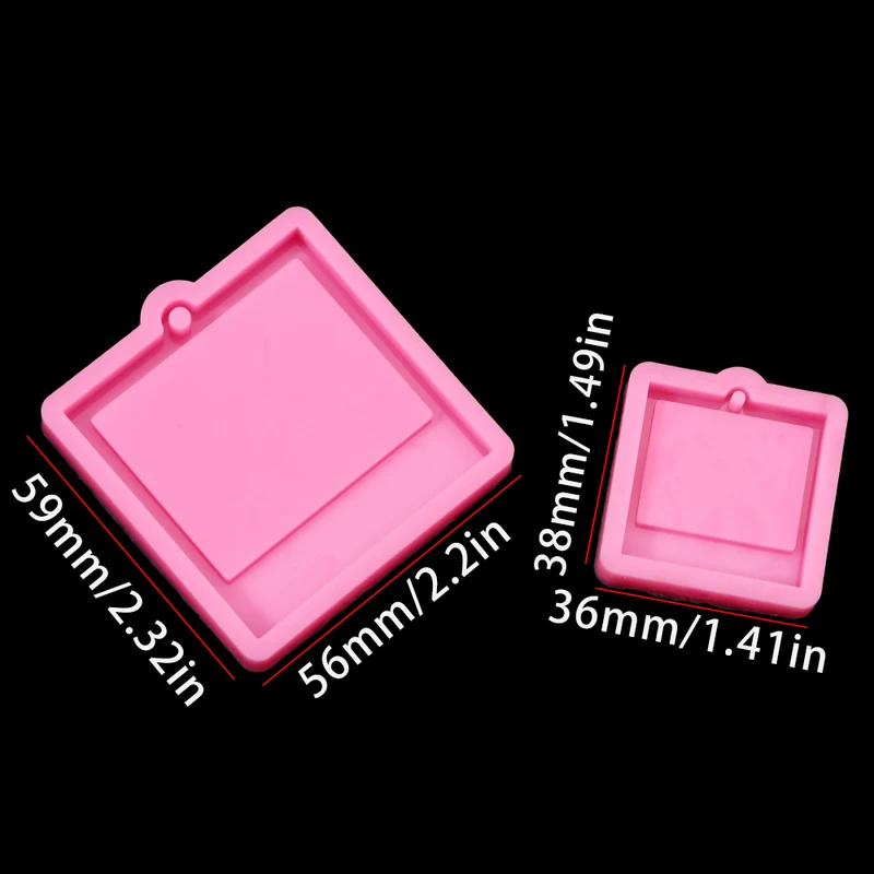 Photo Frame Epoxy Resin Keycha – Soap Making Equipment Bewertung und Preis