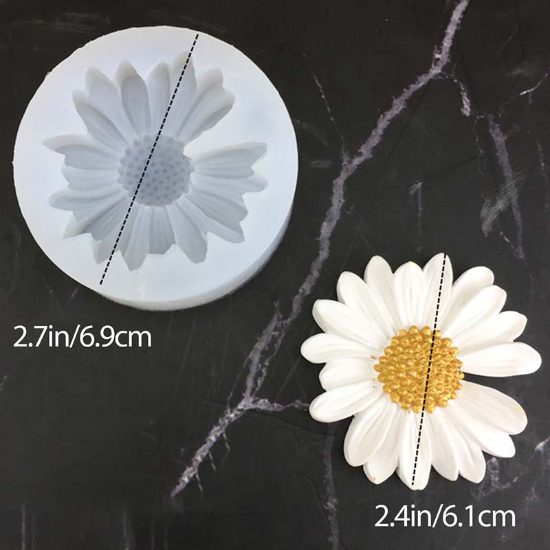 DIY Candle Silicone Mold Daisy – Soap Making Things Bewertung und Preis