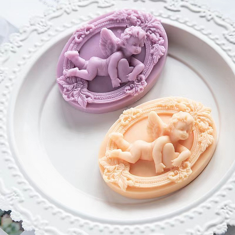 3D Angel Kids Shaped Silicone  – Soap Making Gifts Bewertung und Preis