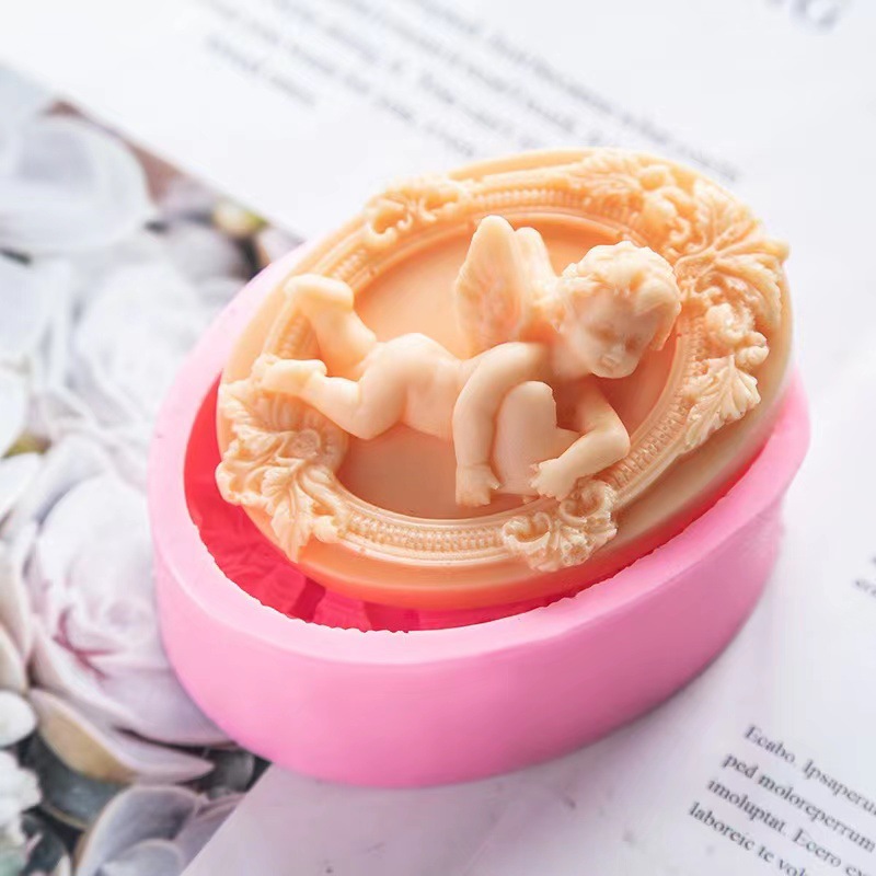 3D Angel Kids Shaped Silicone  – Soap Making Gifts Bewertung und Preis