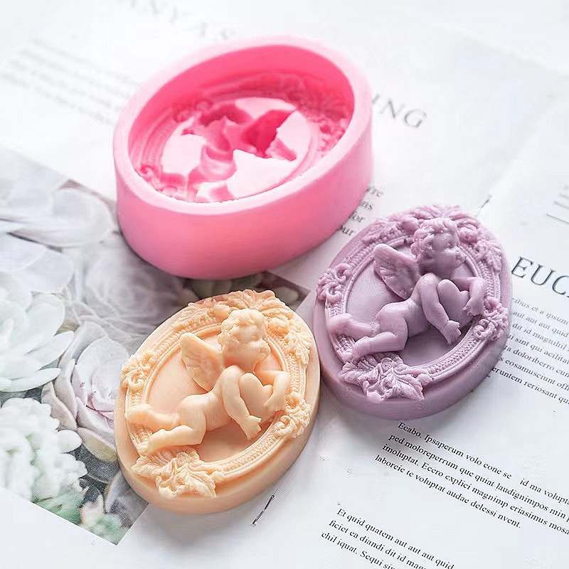 3D Angel Kids Shaped Silicone  – Soap Making Gifts Bewertung und Preis