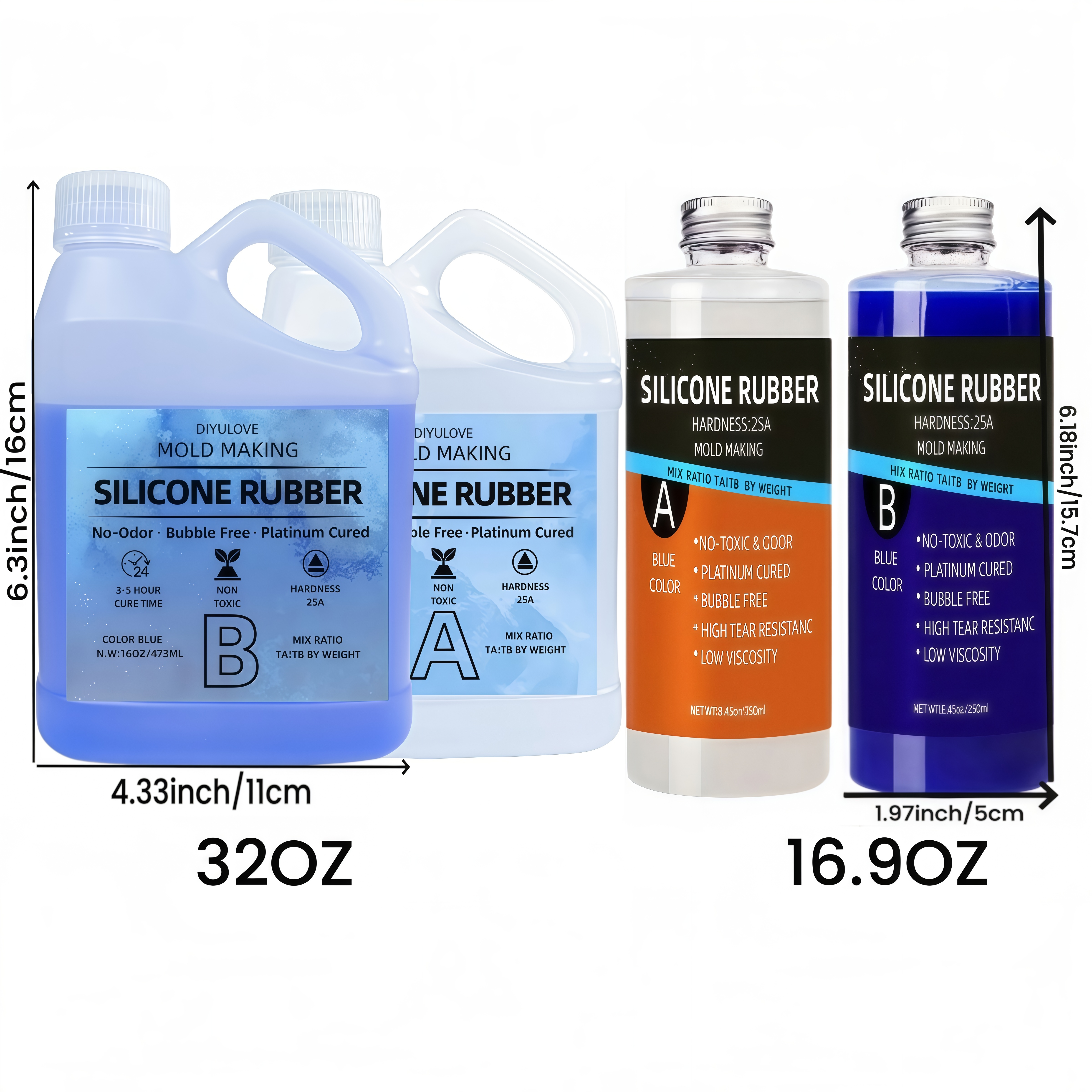 32oz High-Performance Silicone – Soap Making Equipment Bewertung und Preis