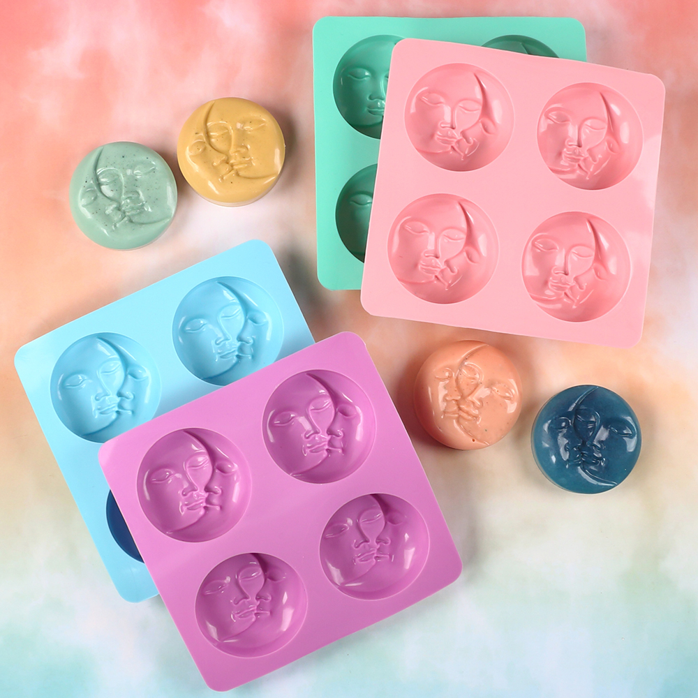 Sun Moon Face Silicone Mold Cr – Soap Making Homemade Bewertung und Preis