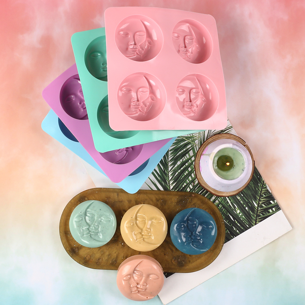 Sun Moon Face Silicone Mold Cr – Soap Making Homemade Bewertung und Preis
