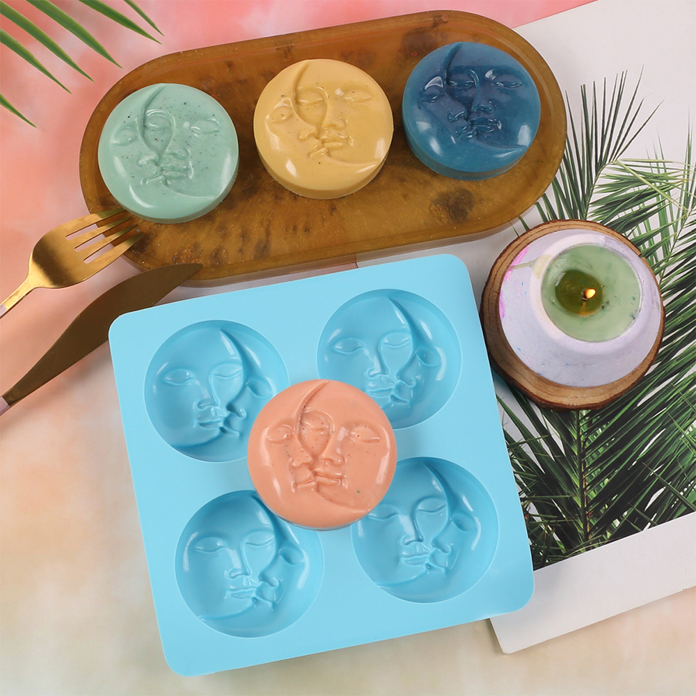 Sun Moon Face Silicone Mold Cr – Soap Making Homemade Bewertung und Preis