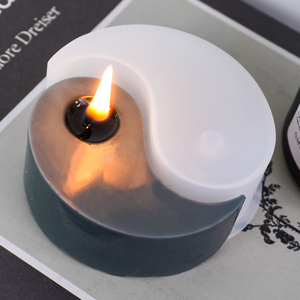 Yin Yang Silicone Candle Mold  – Soap Making Scents Bewertung und Preis