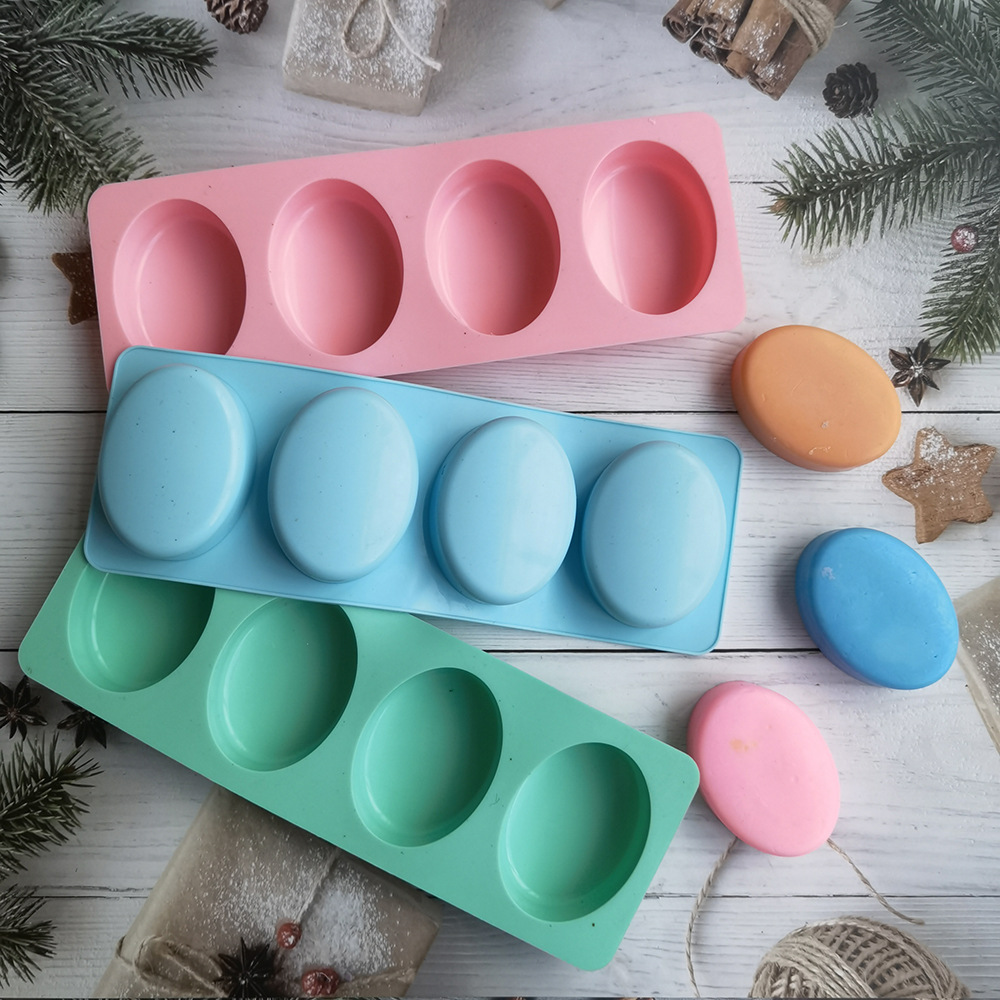 4 Cavities Oval Handmade Soap  – Soap Making Gifts Bewertung und Preis