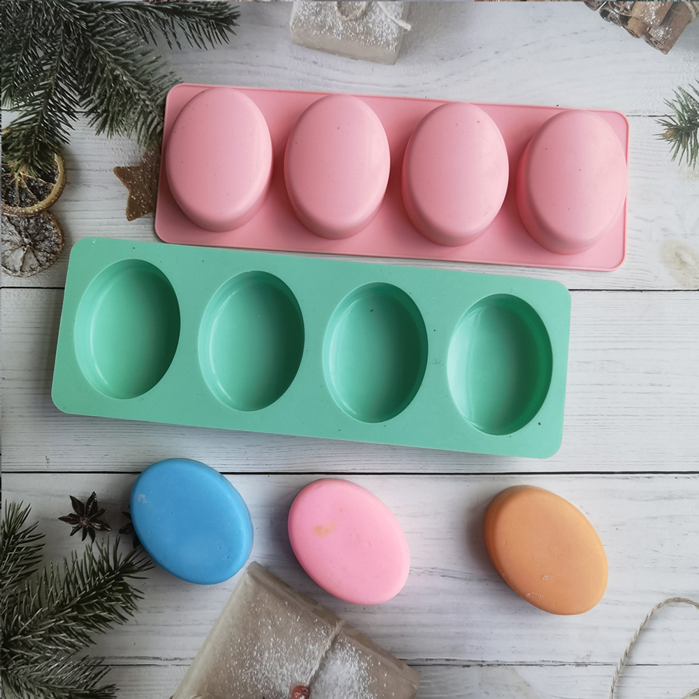 4 Cavities Oval Handmade Soap  – Soap Making Gifts Bewertung und Preis