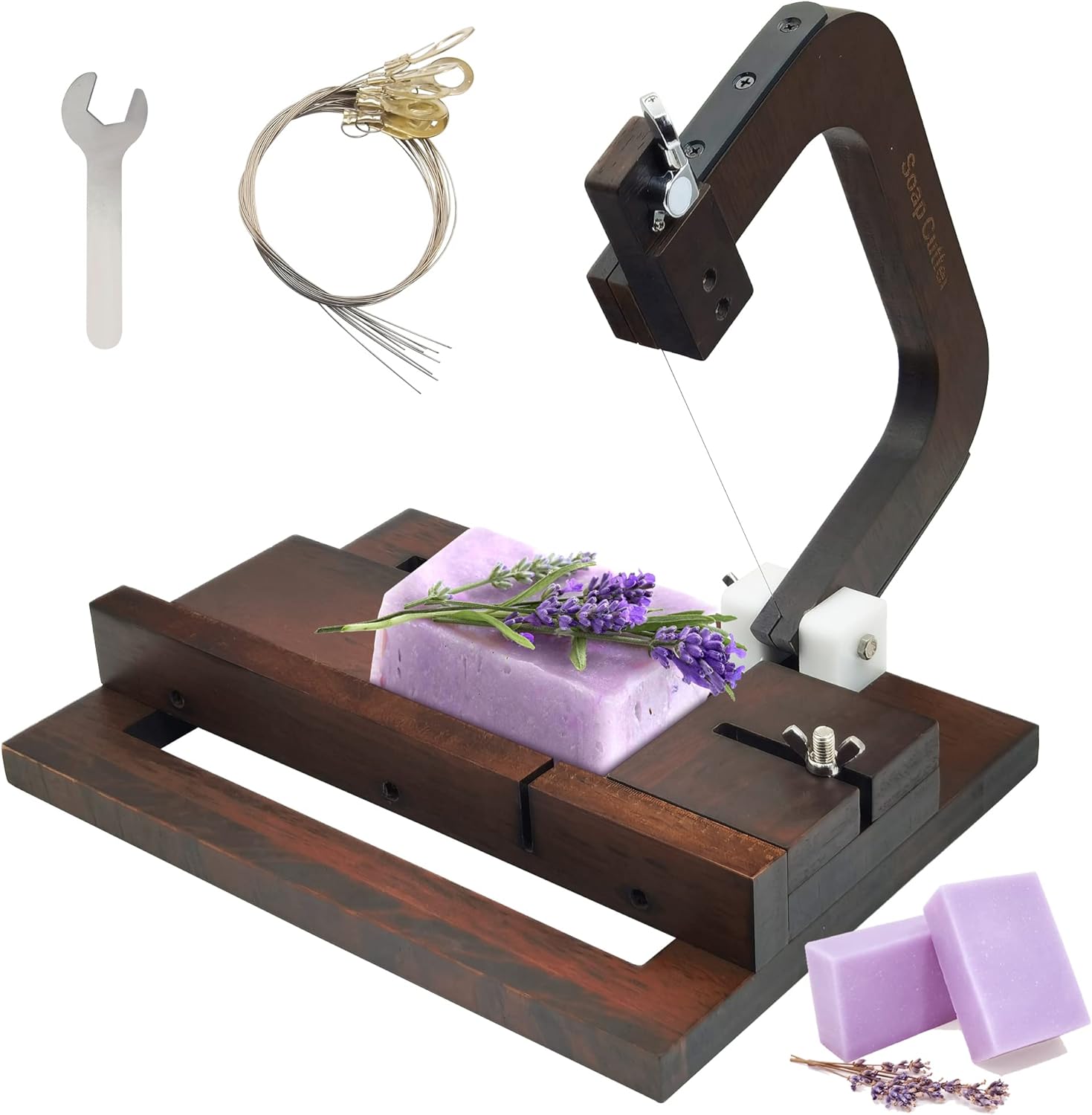 Black Walnut Wooden Soap Cutte – Soap Cutter Wire Bewertung und Preis