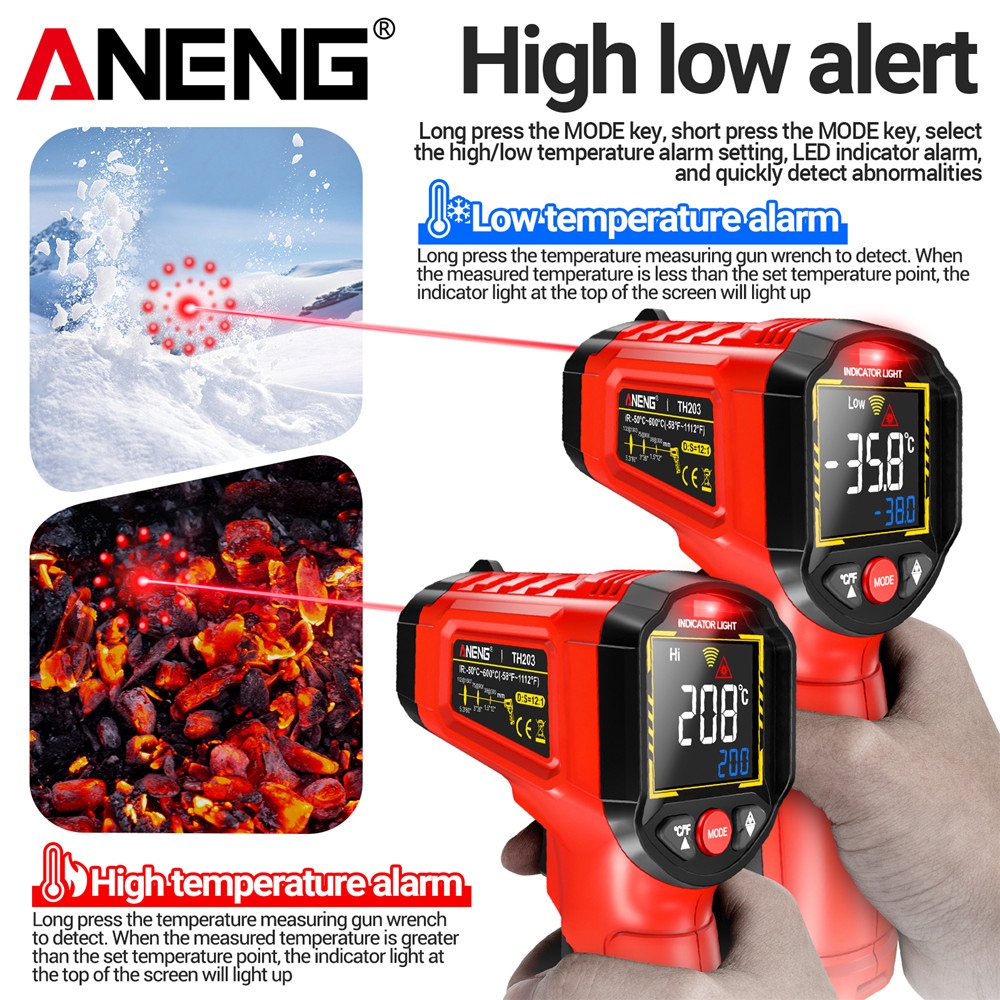 Infrared Thermometer -50~600℃  – Soap Making Thermometer Bewertung und Preis